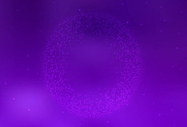 Koyu mor, gece gökyüzü yıldızlı pembe vektör deseni. Büyük Ayı yıldızlı modern soyut illüstrasyon. Astronomi web siteleri için desen.