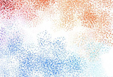 Tekrarlanan çubuklu açık pembe vektör şablonu. Soyut şablon üzerinde çizgileri olan renkli, parlak bir illüstrasyon. Güzel geçmişiniz için şablon.