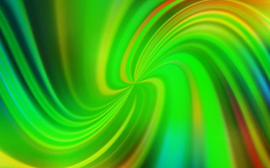 Açık yeşil, sarı vektör renkli bulanık arkaplan. Soyut ve gradyan renkte renkli çizimler. İşiniz için en iyi bulanık tasarım..