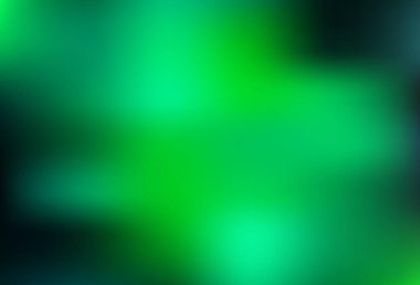 Açık yeşil vektör parlak dokuyu bulanıklaştırdı. Görüntü tarzında tamamen yeni bir renkli çizim. Tasarımlar için arka plan.