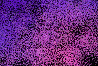 Koyu mor, keskin çizgileri olan pembe vektör deseni. Bulanık arkaplanda gradyanı olan çizgiler. Güzel geçmişiniz için şablon.