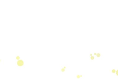 Disklerle açık sarı vektör dokusu. Soyut arka planda bulanık kabarcıklar ve renkli gradyan. İş ilanınız için tasarım.