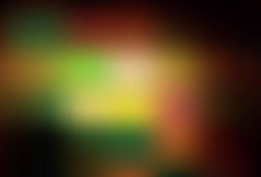 Koyu sarı vektör parlak şablonu bulanıklaştırdı. Renkli soyut çizimler ve gradyan. Marka kitabı için zarif bir arkaplan.