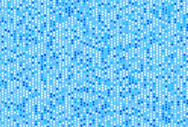 Noktalı hafif Mavili vektör arkaplanı. Doğa tarzında renkli baloncuklu soyut illüstrasyon. Duvar kağıtlarının dokusu için desen.