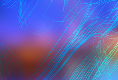 Açık mavi, sarı vektör parlak soyut arkaplan. Görüntü stili ve gradyanı olan yeni renkli çizimler. Marka kitabınız için yeni biçim tasarımı.