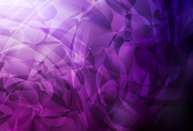 Soyut şekilli koyu pembe vektör arkaplan. Modern tarzda değişen renkli kaotik formlar. Duvar kağıtları için zarif tasarım.