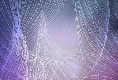 Açık Mor vektör parlak soyut arkaplan. Soyut ve gradyan renkte renkli çizimler. İşiniz için en iyi bulanık tasarım..