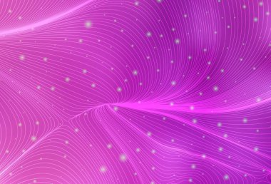 Küreli açık pembe vektör düzeni, çizgiler. Gradyan geometrik formlarla soyut illüstrasyon. Bir cep telefonu için duvar kağıdı.