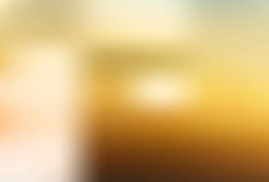 Açık mavi, sarı vektör modern zarif fon. Gradyan tasarımlı, soyut, ışıltılı çizimler. Web siteniz için bulanık tasarım.