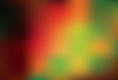 Koyu Turuncu vektör şablonu bulanıklaştırdı. Soyut ve gradyan renkte renkli çizimler. İşiniz için yepyeni bir tasarım..