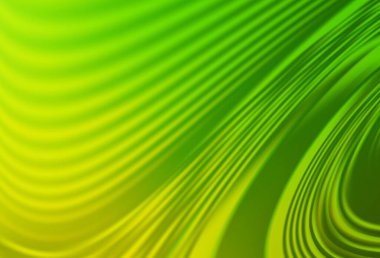 Eğimli çizgileri olan açık yeşil vektör arkaplan. Basit bir şekilde parlak renkli bir illüstrasyon. Markan için yeni kompozisyon.