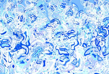 Rastgele şekilli açık yeşil vektör deseni. Soyut gradyan şekilli basit renkli çizimler. Bir cep telefonu için arka plan.