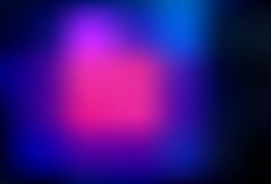 Koyu pembe, mavi vektör soyut parlak şablonu bulanıklaştırdı. Eğilimli zarif, parlak bir çizim. Çalışmalarınız için akıllı tasarım.