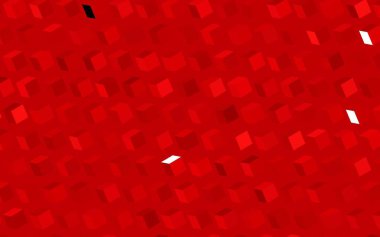 Koyu kırmızı vektör dokusu dikdörtgen biçiminde. Dikdörtgenleri ve kareleri olan güzel bir çizim. İş ilanınız için akıllı tasarım.