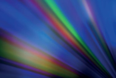 Açık mavi vektör bulanık desen. Görüntü stili ve gradyanı olan yeni renkli çizimler. Marka kitabınız için yeni biçim tasarımı.