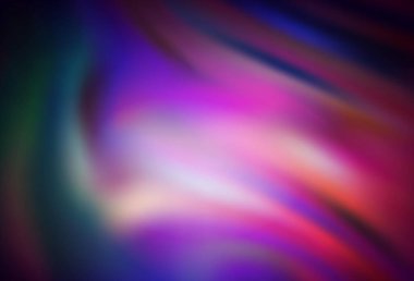 Koyu pembe, yeşil vektör bulanık parlak soyut arkaplan. Soyut ve gradyan renkte renkli çizimler. Web siteniz için bulanık tasarım.