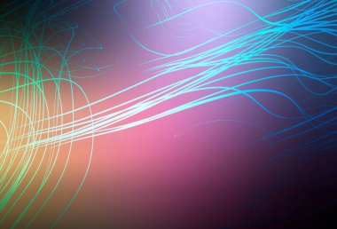 Koyu pembe, sarı vektör modern zarif düzen. Renkli soyut çizimler ve gradyan. Çalışmalarınız için akıllı tasarım.