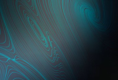 Bükülmüş çizgileri olan açık gri vektör şablonu. Yaratıcı illüstrasyon, yarım tonlu ve eğimli. Markan için yeni kompozisyon.