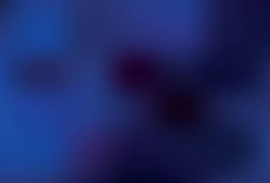 Koyu pembe, mavi vektör bulanık şablon. Gradyan tasarımlı, soyut, ışıltılı çizimler. Çalışmalarınız için akıllı tasarım.