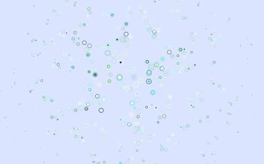 Kabarcıklı Light Gray vektör arkaplanı. Bulanık dekoratif tasarım baloncuklu soyut tarzda. İş ilanınız için tasarım.