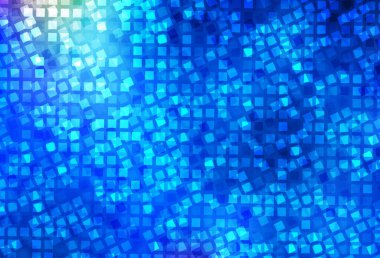 Dikdörtgenli hafif BLUE vektör arka planı. Soyut stil ve dikdörtgenlerle dekoratif tasarım. İş ilanınız için akıllı tasarım.