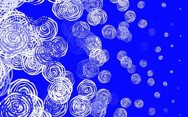 Açık mavi, sarı vektör doğal arka plan ve güller. Çiçeklerle karalama tarzında renkli çizimler. Cep telefonlarının geçmişleri için şablon.