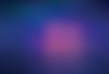 Koyu pembe, mavi vektör soyut parlak şablonu bulanıklaştırdı. Gradyan tasarımlı, soyut, ışıltılı çizimler. Marka kitabınız için yeni biçim tasarımı.