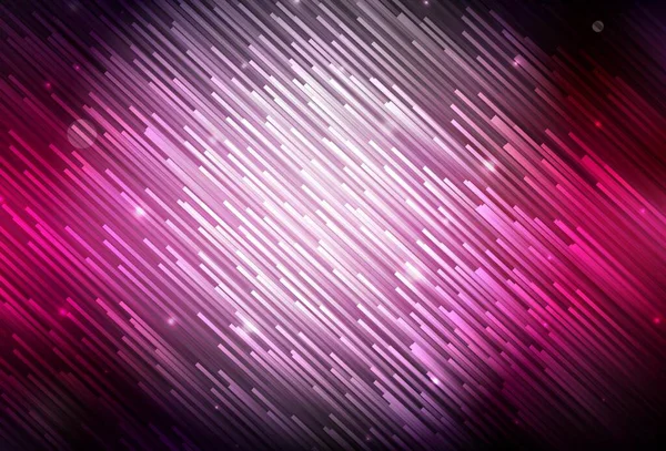 Темно Рожеве Векторне Компонування Плоскими Лініями Блискуча Кольорова Ілюстрація Гострими — стоковий вектор