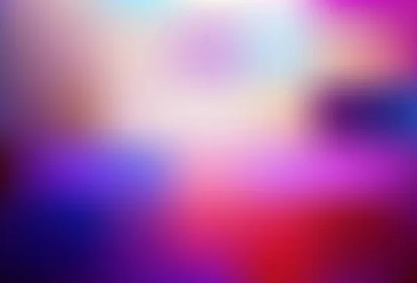 Licht Paars Roze Vector Kleurrijke Wazige Achtergrond Kleurrijke Abstracte Illustratie — Stockvector
