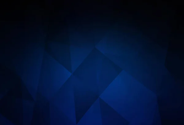 Темный Сияющий Триангулярный Фон Элегантная Яркая Полигональная Иллюстрация Градиентом Новая — стоковый вектор