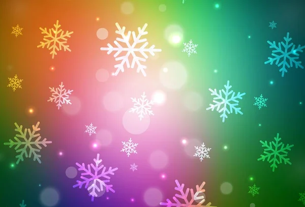 Tmavé Vícebarevné Vektorové Pozadí Stylu Vánoc Moderní Abstraktní Vánoční Náladové — Stockový vektor