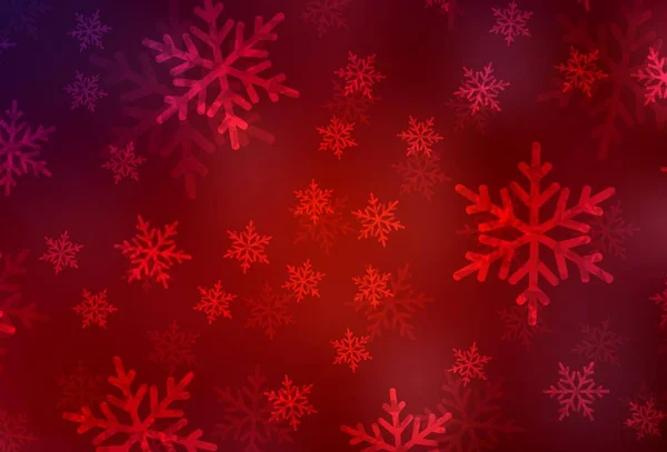 カーニバルスタイルのダークレッドベクトルテンプレート グラデーションのクリスマススタイルでカラフルなデザイン 文法サイトのパターン — ストックベクタ