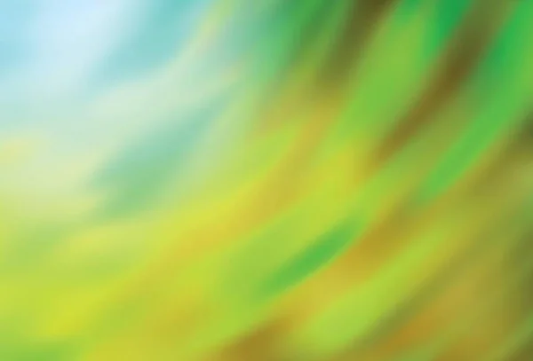 Светло Зеленый Желтый Вектор Яркая Фактура Совершенно Новая Цветная Иллюстрация — стоковый вектор