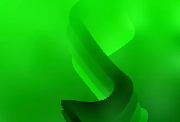 Světle Zelená Vektor Abstraktní Jasná Šablona Elegantní Jasná Ilustrace Gradientem — Stockový vektor