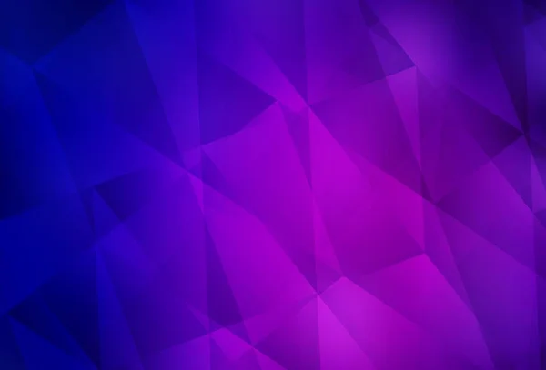 Темно Фіолетовий Рожевий Векторний Багатокутний Шаблон Зразок Полігональними Фігурами Новий — стоковий вектор