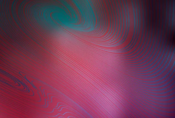 Rose Clair Fond Vectoriel Rouge Avec Des Lignes Courbées Illustration — Image vectorielle