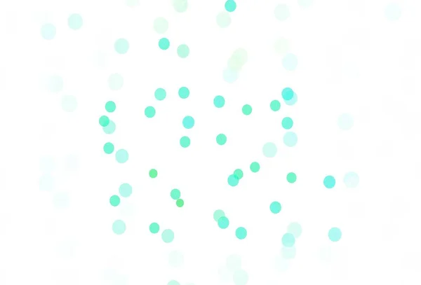 Φως Πράσινο Διάνυσμα Φόντο Όμορφες Νιφάδες Χιονιού Λαμπερό Πολύχρωμο Εικονογράφηση — Διανυσματικό Αρχείο