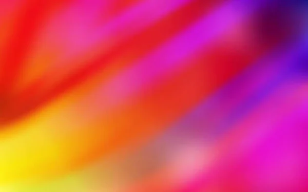 明るいピンク 黄色のベクトルのぼやけと色のパターン グラデーションの抽象的なスタイルでカラフルなイラスト 携帯電話の背景 — ストックベクタ