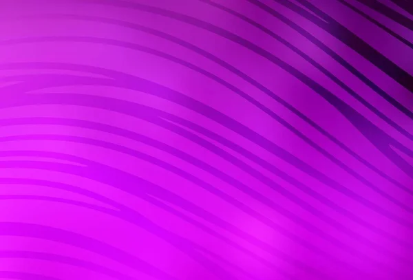 Texture Vectorielle Violet Clair Avec Lignes Courbes Une Toute Nouvelle — Image vectorielle