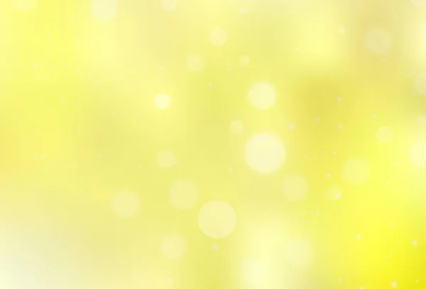 Светло Желтый Вектор Праздничном Стиле Абстрактная Градиентная Иллюстрация Красочными Рождественскими — стоковый вектор