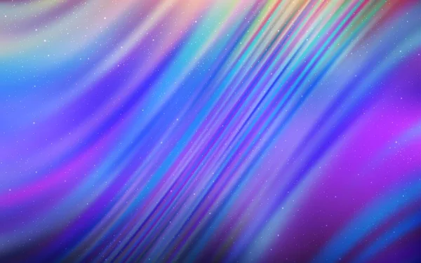 Samanyolu Yıldızlı Açık Mor Vektör Dokusu Renkli Kozmik Yıldızlı Soyut — Stok Vektör