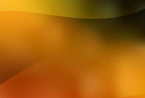 Plantilla Borrosa Vector Naranja Oscuro Una Elegante Ilustración Brillante Con — Vector de stock