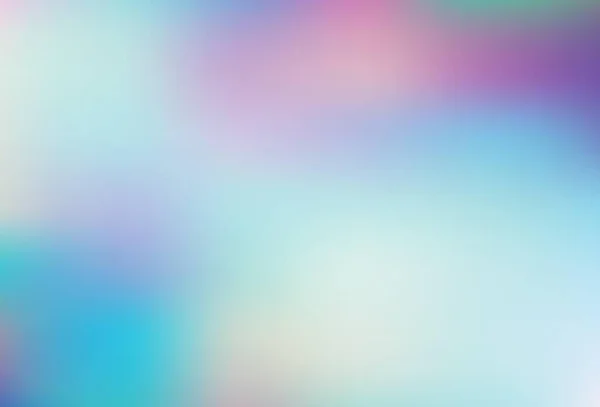 Rose Clair Bleu Vecteur Abstrait Fond Flou Illustration Abstraite Colorée — Image vectorielle