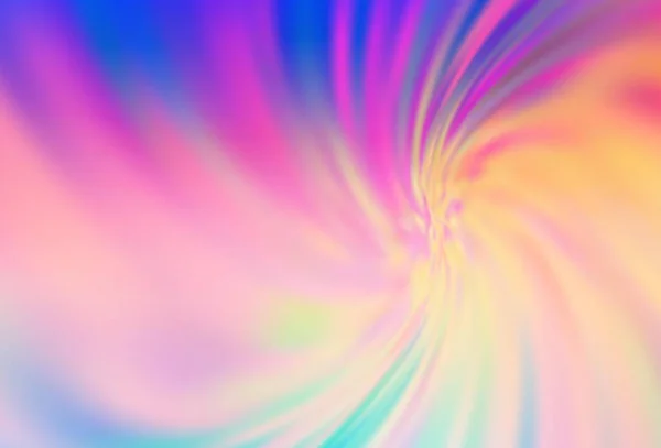 Licht Multicolor Vektor Glänzend Abstrakten Hintergrund Neue Farbige Illustration Unschärfestil — Stockvektor