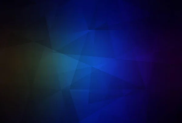 Modèle Polygonal Vectoriel Bleu Foncé Vert Échantillon Aux Formes Polygonales — Image vectorielle