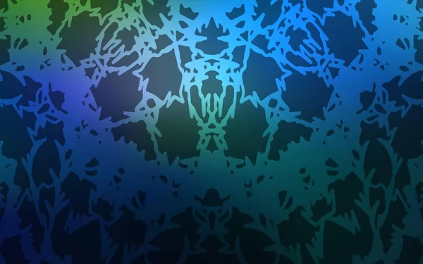 Texture Floue Gribouillis Vectoriel Bleu Foncé Illustration Créative Dans Style — Image vectorielle