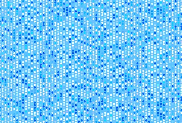 Noktalı hafif Mavili vektör arkaplanı. Doğa tarzında renkli baloncuklu soyut illüstrasyon. Duvar kağıtlarının dokusu için desen.