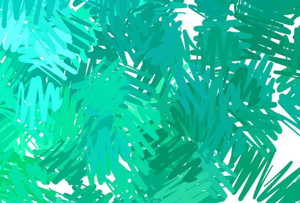 Düz çizgileri olan açık yeşil vektör arkaplan. Renkli çubuklarla, soyut çizimler. Meşgul web siteleriniz için şablon.