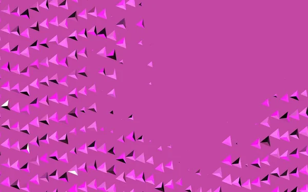 Σκούρο Ροζ Διάνυσμα Φόντο Πολυγωνικό Στυλ Αφηρημένη Κλίση Εικονογράφηση Τρίγωνα — Διανυσματικό Αρχείο