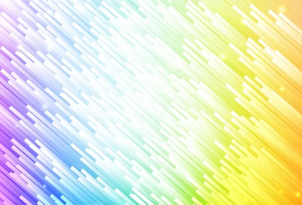 フラットラインとライトマルチカラーベクトルレイアウト 線で描いた現代の幾何学的抽象画 ポスター バナーに最適なデザイン — ストックベクタ